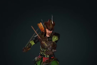 do 3d character modeling  texturing rigging for game in zbrush or unreal engine