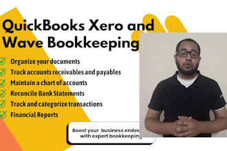 do quickbooks online xero wave bookkeeping and accounting