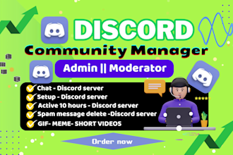 be discord mod for your crypto project