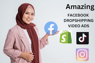 create facebook shopify video ads dropshipping video ads
