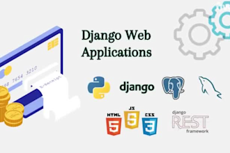 develop scalable web applications using django and python