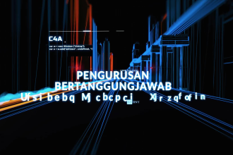 do neon city animation video