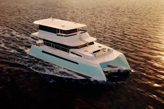 create cinematic 3d boat animation with realistic water simulation