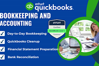 setup, catch up and do your bookkeeping in quickbooks online