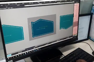 make digital sewing pattern and grading on cad software