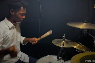 be your pro session drummer and deliver in less than 24hours
