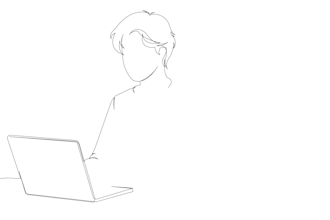 create a simple line art animation from your image