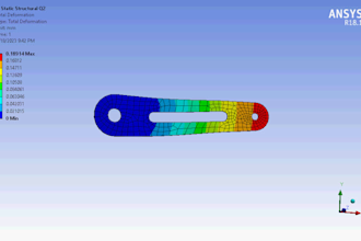 do fea simulation on ansys