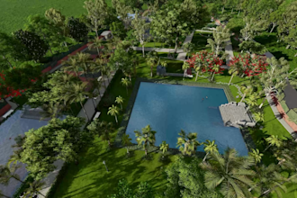 do an architectural exterior and interior rendering