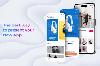 make attractive app promo and customized app explainer