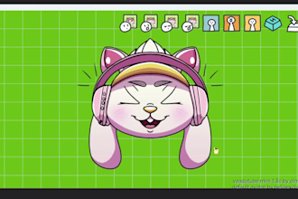 2d stylized png avatars