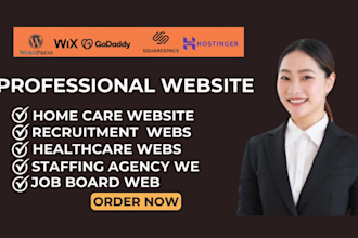 do home care, recruitment, medical, job board, healthcare, nonprofit website