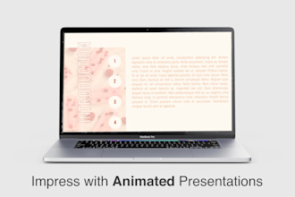 design animated powerpoint presentation