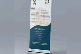 design standard banner,  bill board, invoice ,letterhead