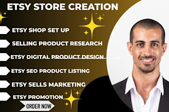 create etsy seller account etsy product listing etsy SEO etsy shop setup