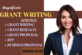 grant writing, grant proposal, grant research, business plan, grant application