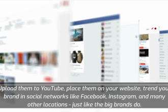 create HD youtube video using a blog or an article
