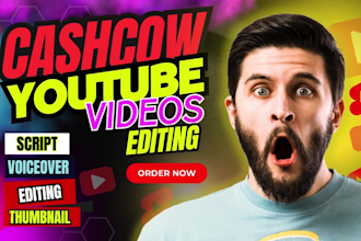 create youtube top 10 faceless cashcow videos and thumbnails