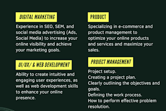 be your project manager