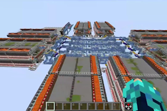 build any farm in minecraft