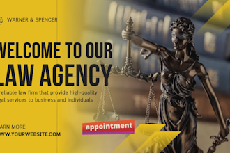 design responsive law firm website with appointment form