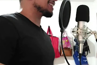 record a colombian latin voice for your videos and projects
