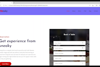 convert psd to HTML bootstrap, xd, figma to HTML CSS with responsive