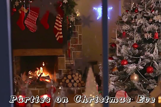 make a breathtaking christmas music video
