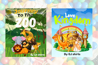 create children  ebook cover design with nano banana
