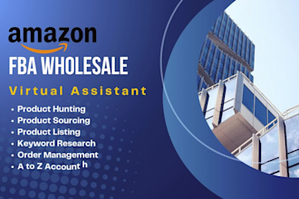 be amazon virtual assistant for amazon fba wholesale