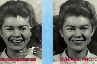 repair the damaged photos