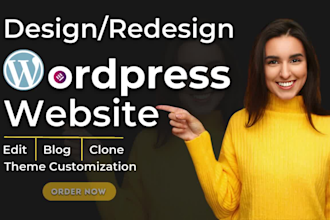 design, redesign wordpress website, website development, wordpress website edit