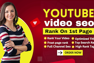 professional youtube video SEO services