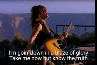 make a karaoke lyric video