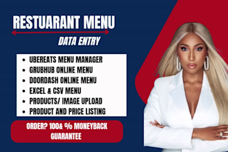 do wix store restaurant menu data entry for ubereats grubhub doordash clover pos