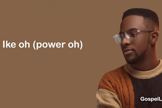 create an amazing lyrics video for your gospel music