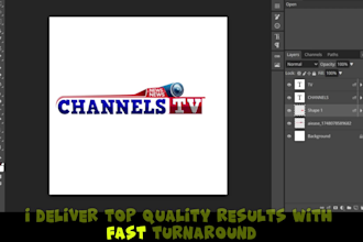 design creative logo for your company, social media profiles