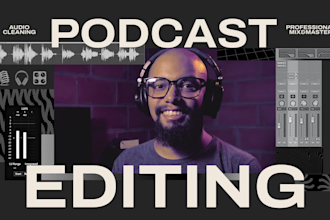 edit, mix and master your podcast