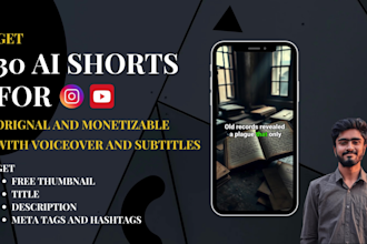 create high quality ai shorts, ai reels, and ai videos with thumbnails
