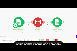 build blockchain agency automations for lead generation and outreach