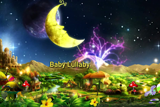 create 10 original lullaby baby sleep music videos with youtube channel