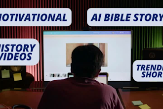 create motivational shorts, ai bible story, history shorts, viral shorts
