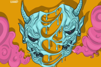 create art in a cartoonish abstract and surreal style