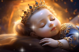 create animated lullaby baby sleep videos for your channel