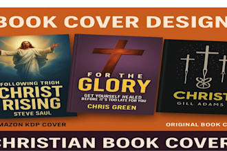 christian book covers design spiritual paperback ebook cover design layout kdp