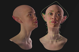 add 3d rig to your 3d character on blender 3d character modeling
