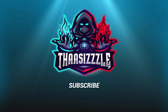 setup youtube channel logo, art, intro, outro video