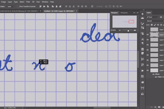 customize a text based on a real handwritten