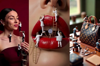 do fashion apparel ai photography with realistic ai models ai miniature video