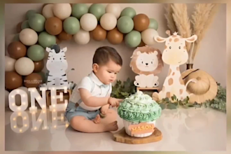 do birthday photos and videos slideshow